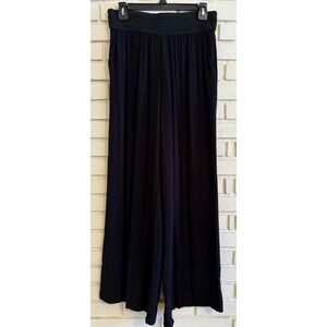 Joe B Benbasset  Stretch Waist Lightweight‎ Black Flowy  Pants Womans Size XL